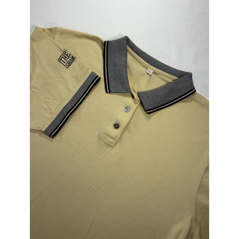 VTG The Open Championship British Open Men’s M Golf Polo Shirt Butter Yellow LL